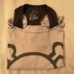 Grey Offshoulder Top